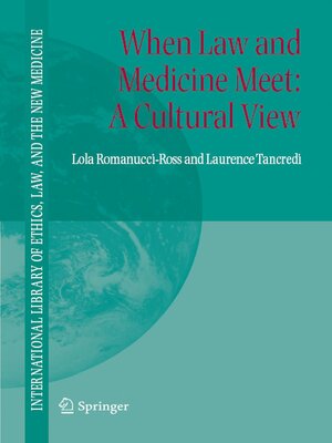 cover image of When Law and Medicine Meet